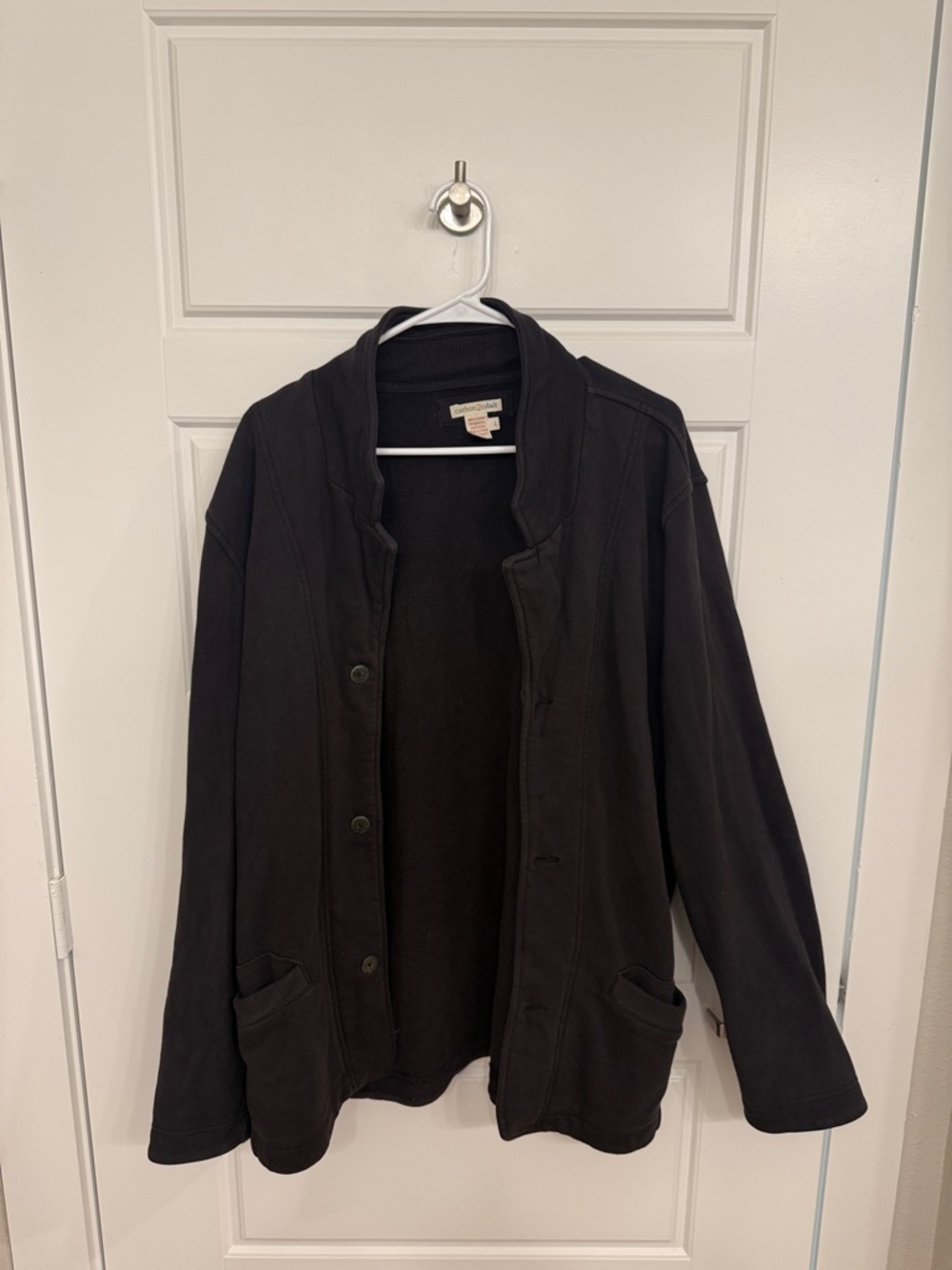 Men Carbon 2 Cobalt Cotton Blazer Size L